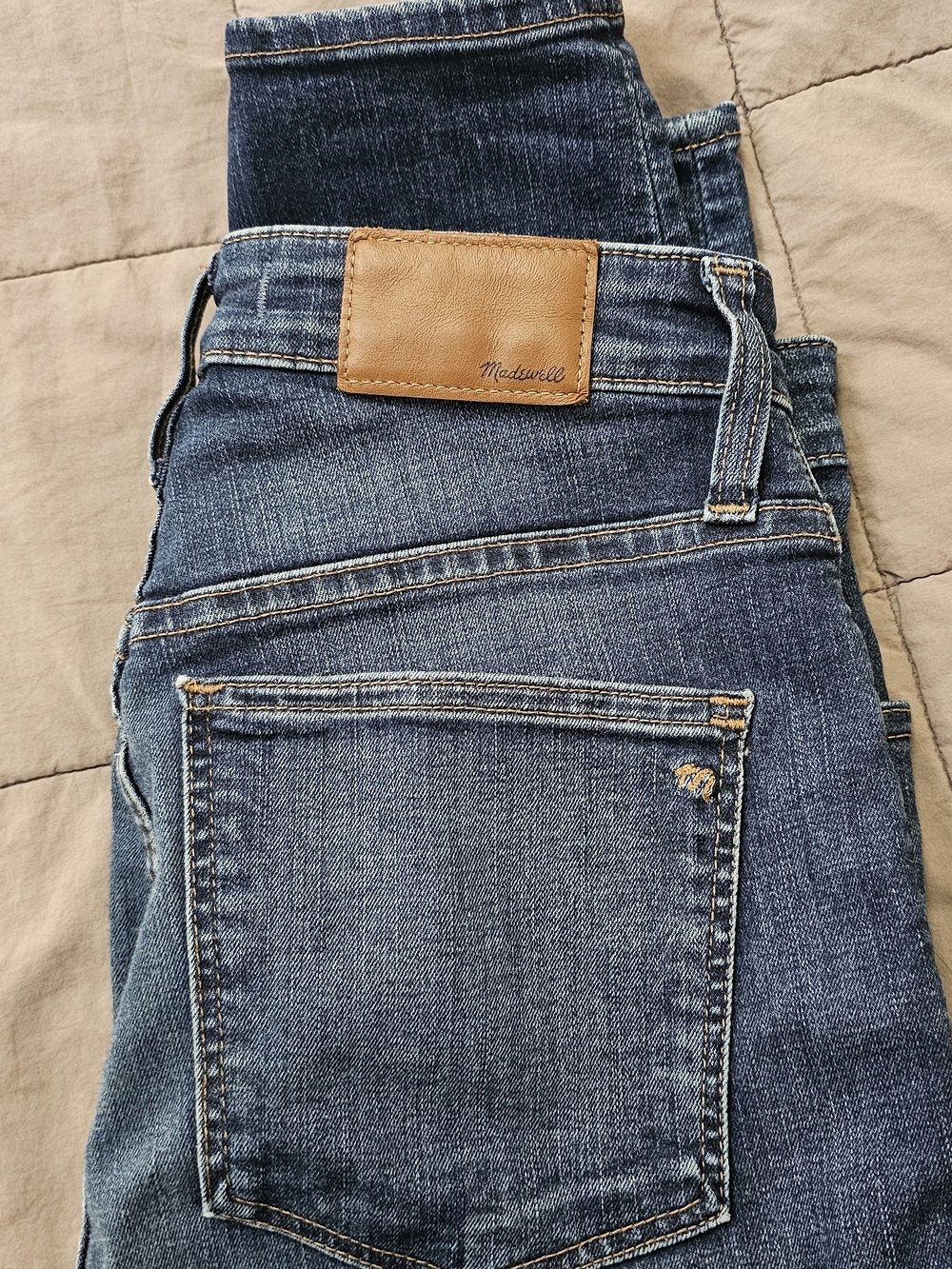 Madewell Tall Curvy High-Rise Skinny Jeans in Hayes Wash 28T